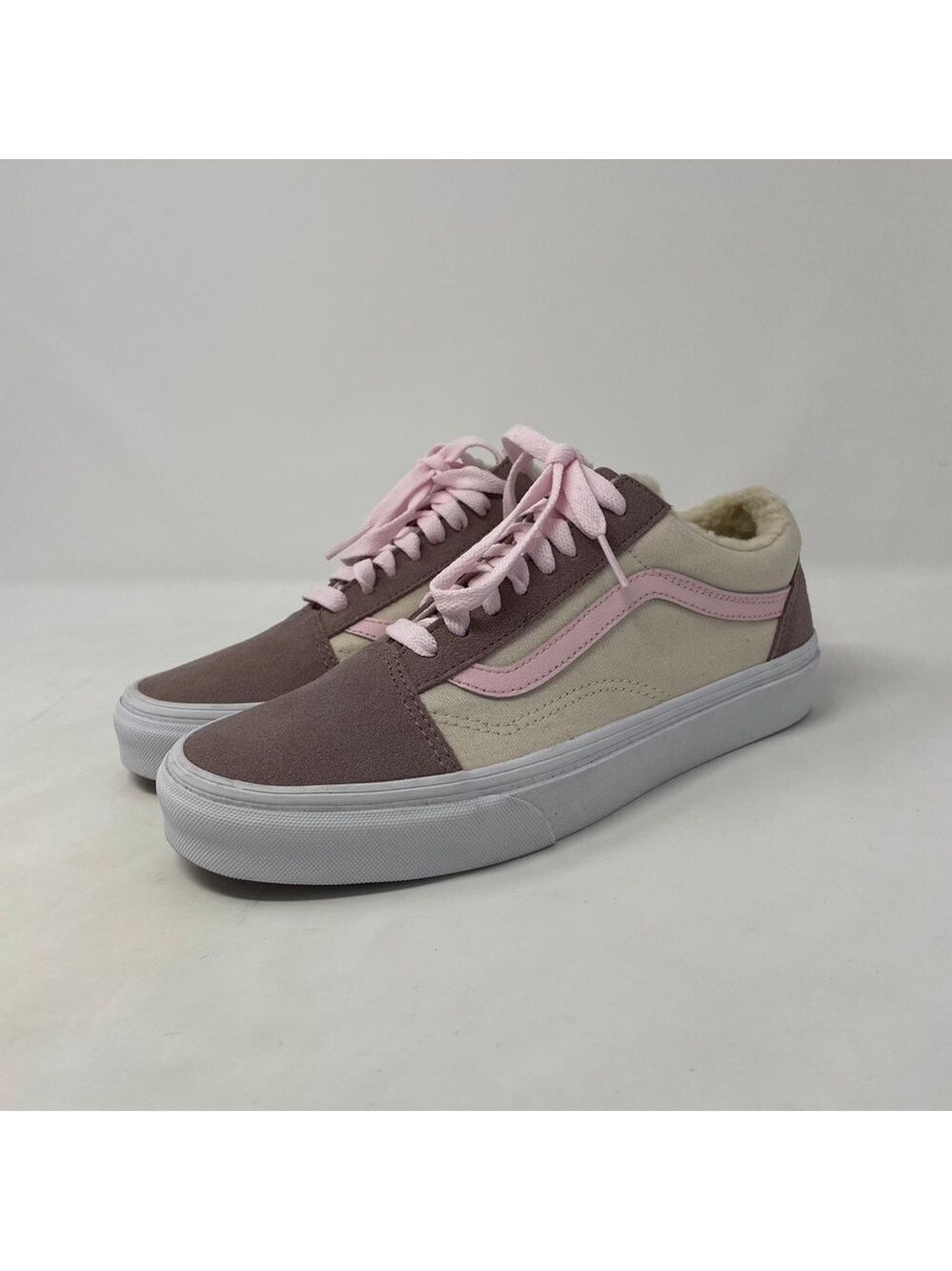 Vans Unisex Suede Sherpa Old Skool Low Top Sneakers Shoes - new - Picture 9 of 13